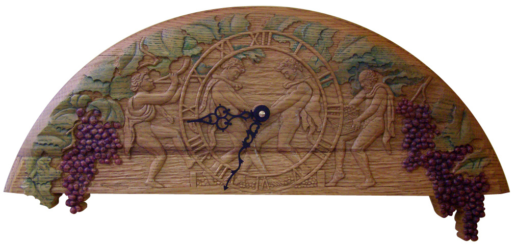 Greek Frieze Clock